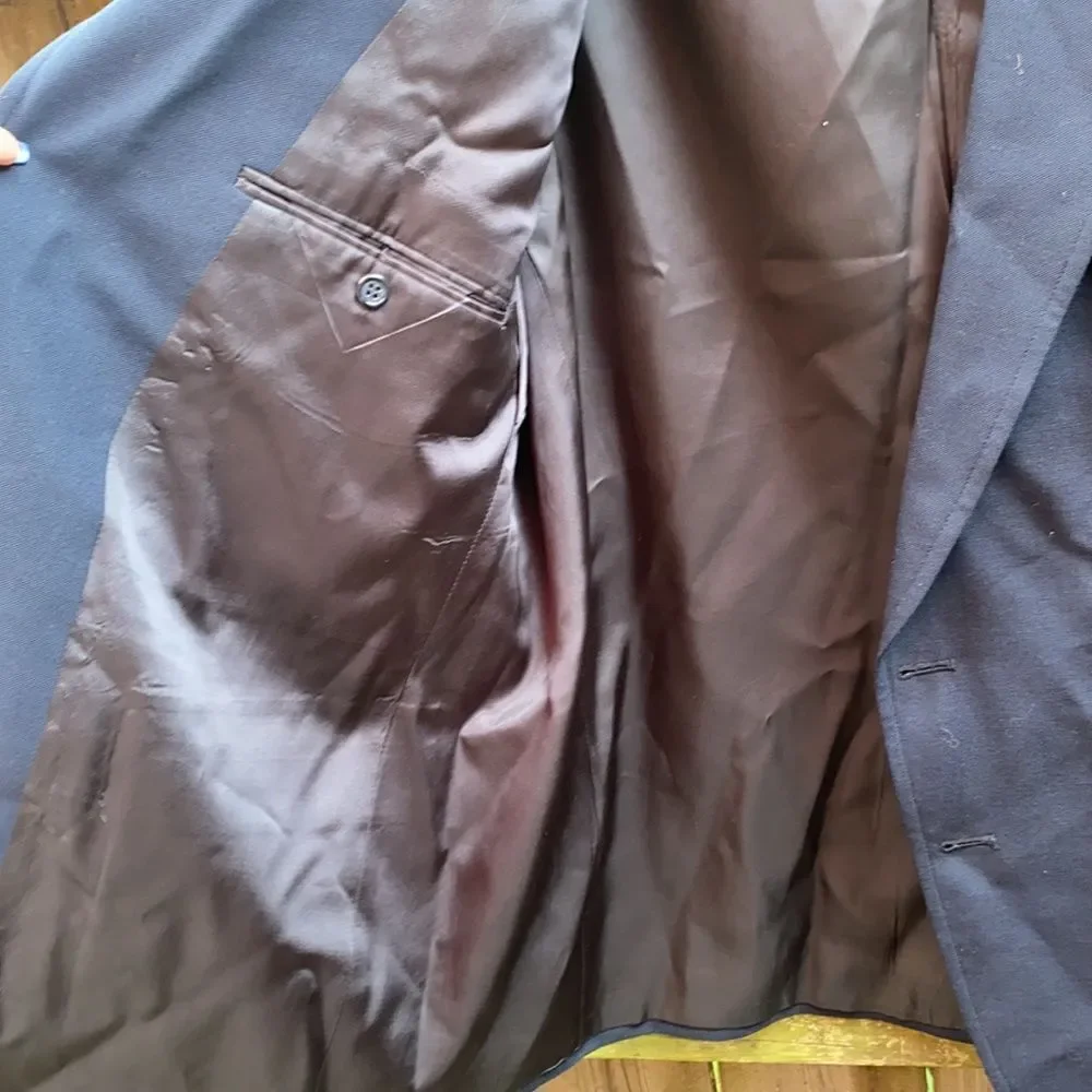 Blue suit jacket sz. L